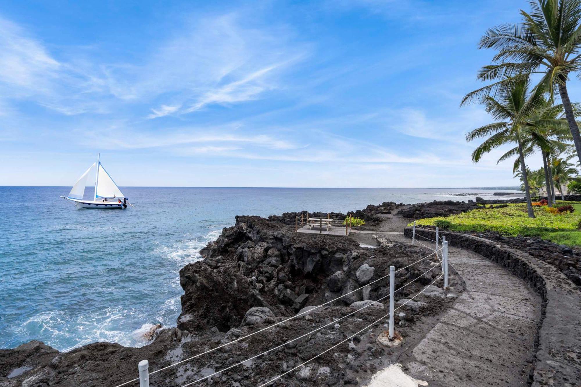 Apartament Keauhou Kona Surf Racquet 2101 Kailua-Kona Zewnętrze zdjęcie